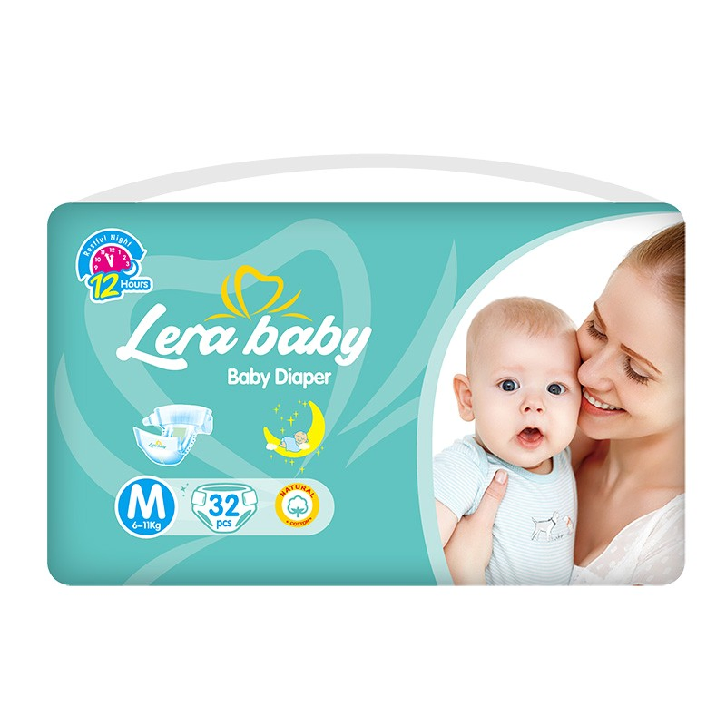 Pañales desechables biodegradables ecológicos de alta calidad y ultra absorbentes para bebés