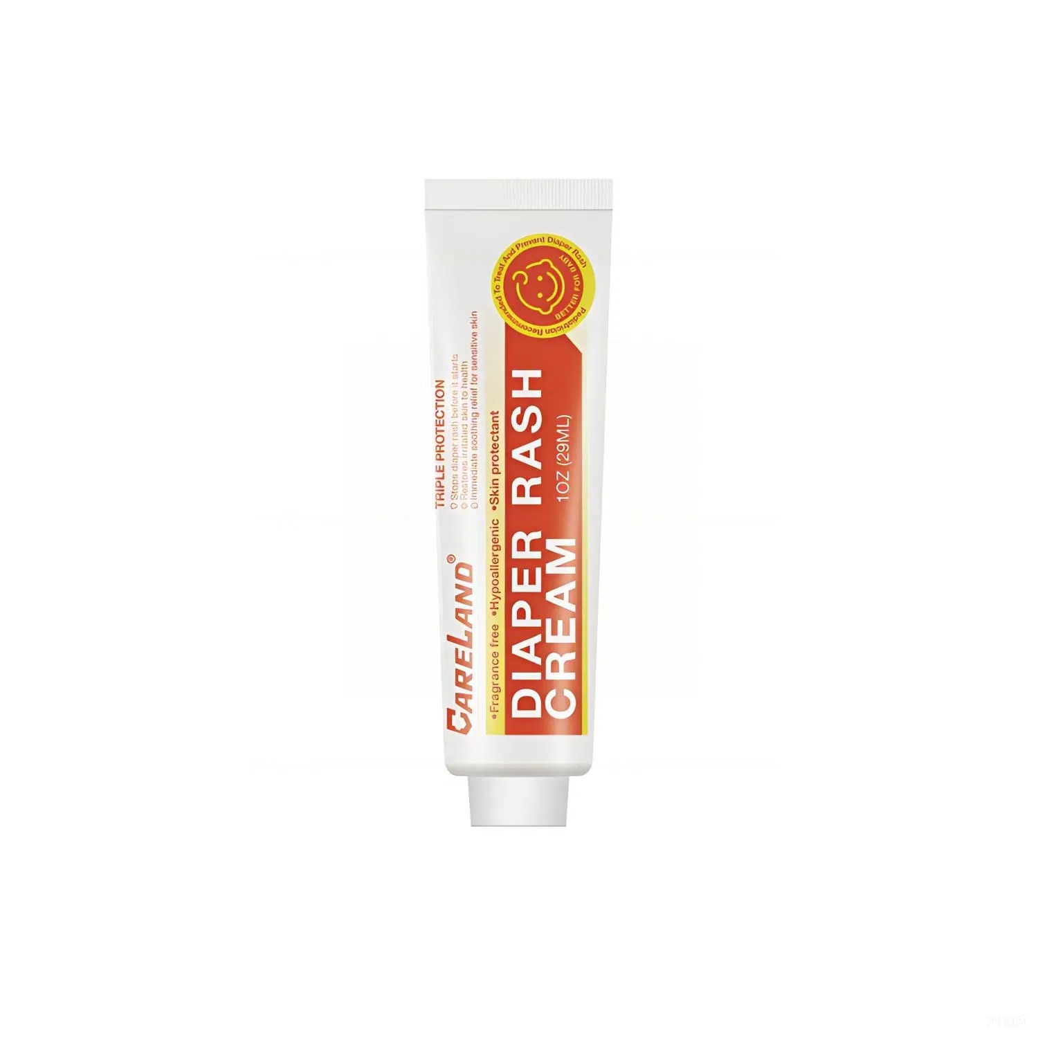 Crema orgánica medicada para tratar y prevenir la dermatitis del pañal en bebés