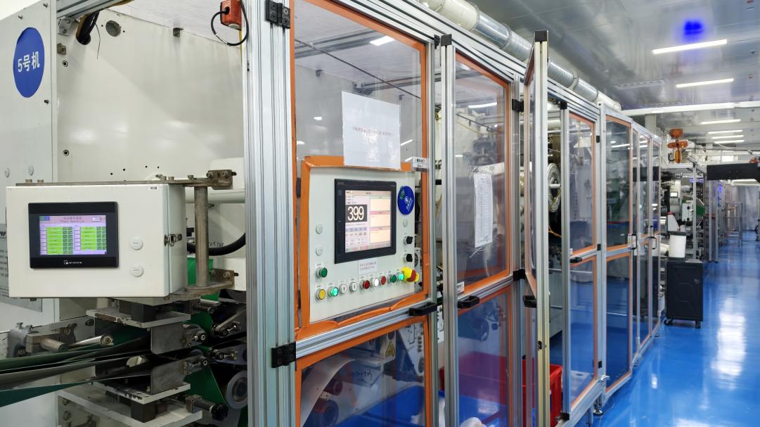 Líneas de producción automatizadas en Paso Health Quanzhou
