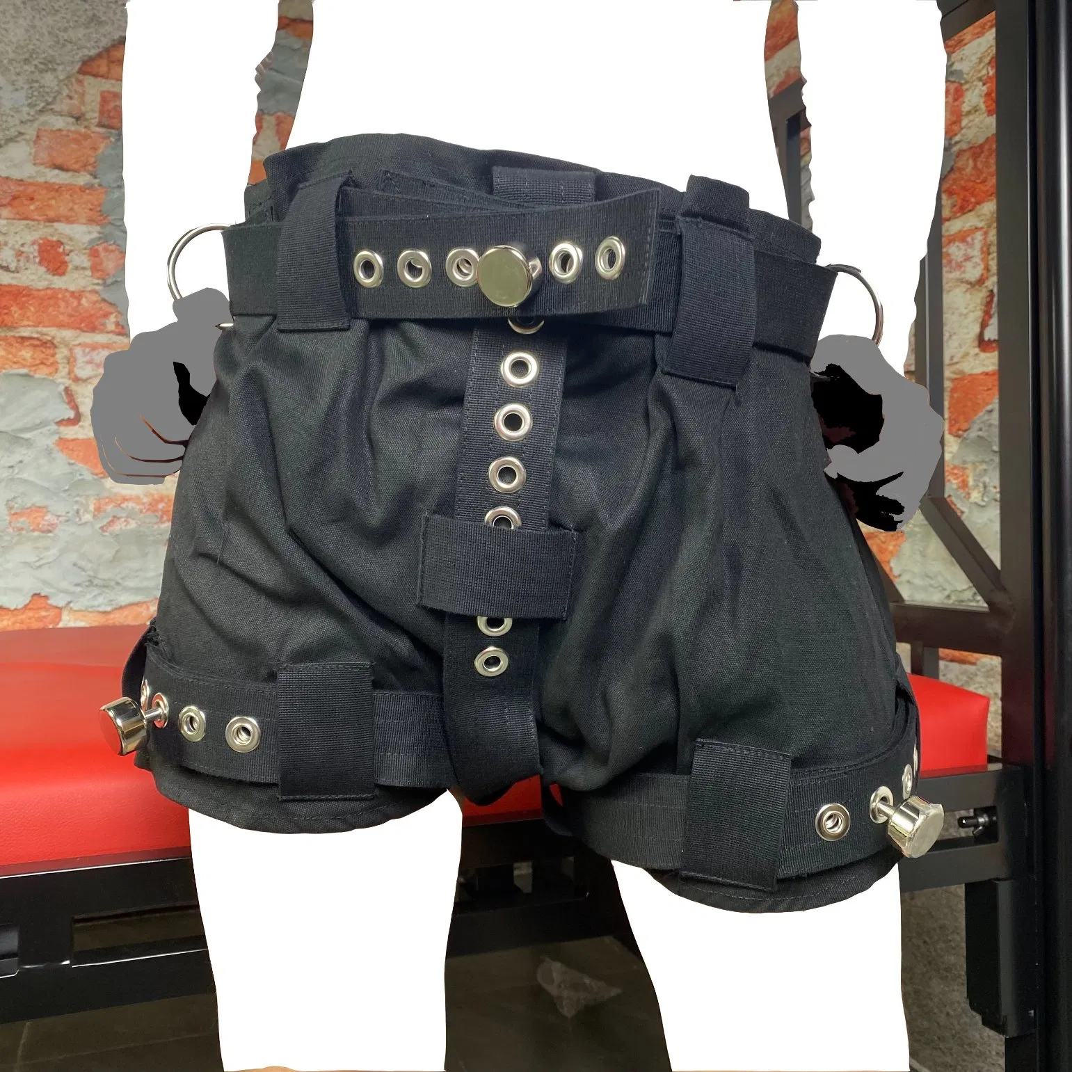Pantalones de entrenamiento para adultos, castigo para bebés, cinturón bloqueable, cinturón de restricción de cintura