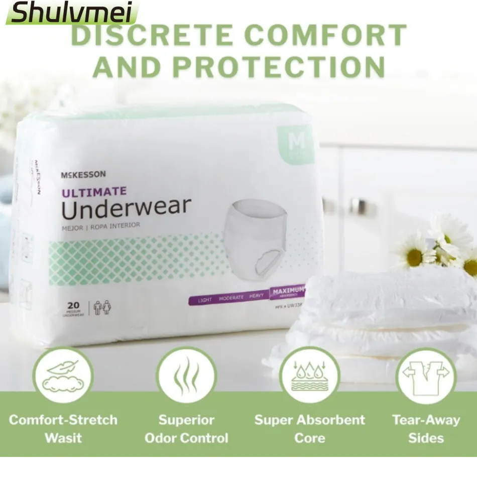 Pantalones pañales para adultos
