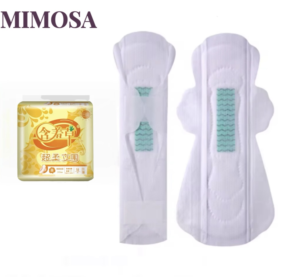 Protectores desechables Mimosa de tamaño mini, suaves, no tóxicos y sin plástico para la incontinencia femenina