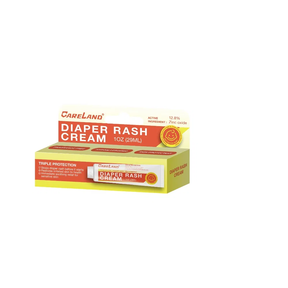 Crema para la dermatitis del pañal con óxido de zinc para tratar y prevenir la piel del bebé al por mayor 12.8%