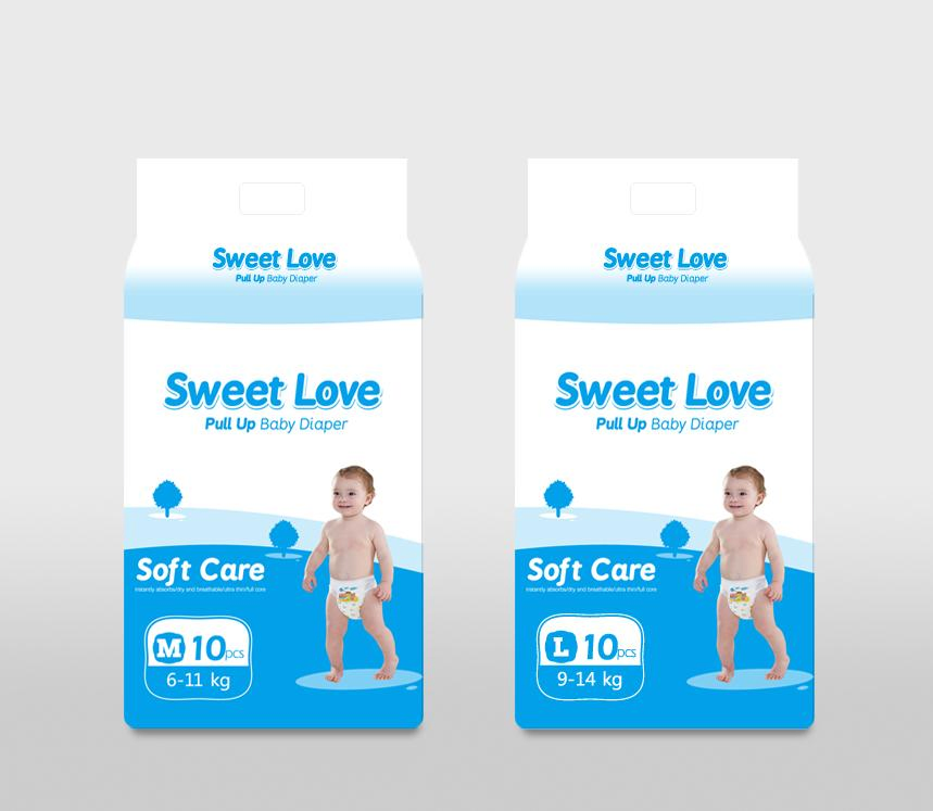 Pañales desechables para bebés Alva, tipo bolsillo, pantalones de pañal