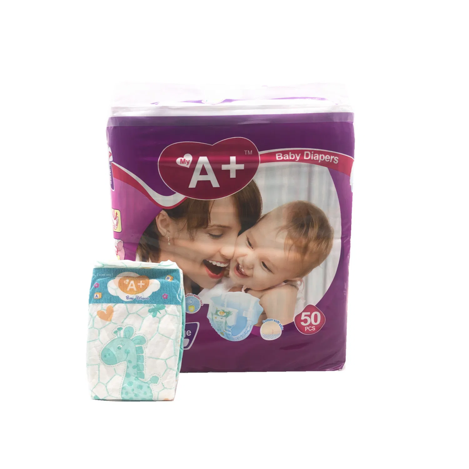Pañales desechables Extra Care Premium Sensibles para bebés, tipo pull-up, grado A, fabricante