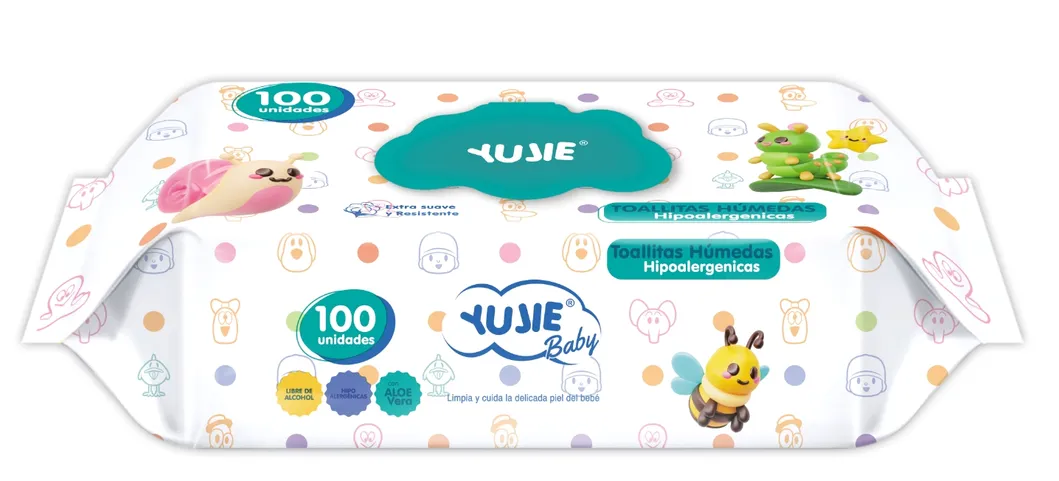 Toallitas Húmedas para Bebés de Algodón Suave Premium - 80 Paquete de Conteo