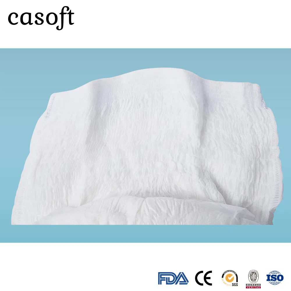Pantalones desechables para incontinencia, tipo pull-up, para adultos, pañales de entrenamiento, estilo de pantalón de plástico, exportador de pañales