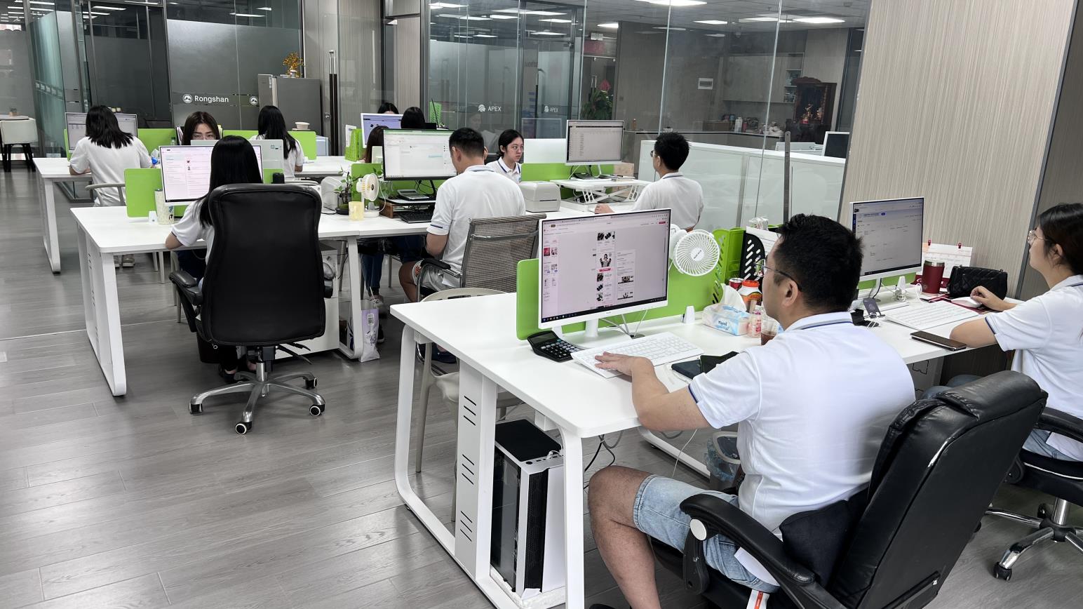 Planta de producción principal Paso Health — Vista interior