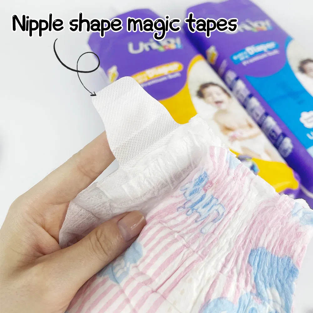 Muestra gratuita de diseño personalizado estilo tela como pañal para bebé