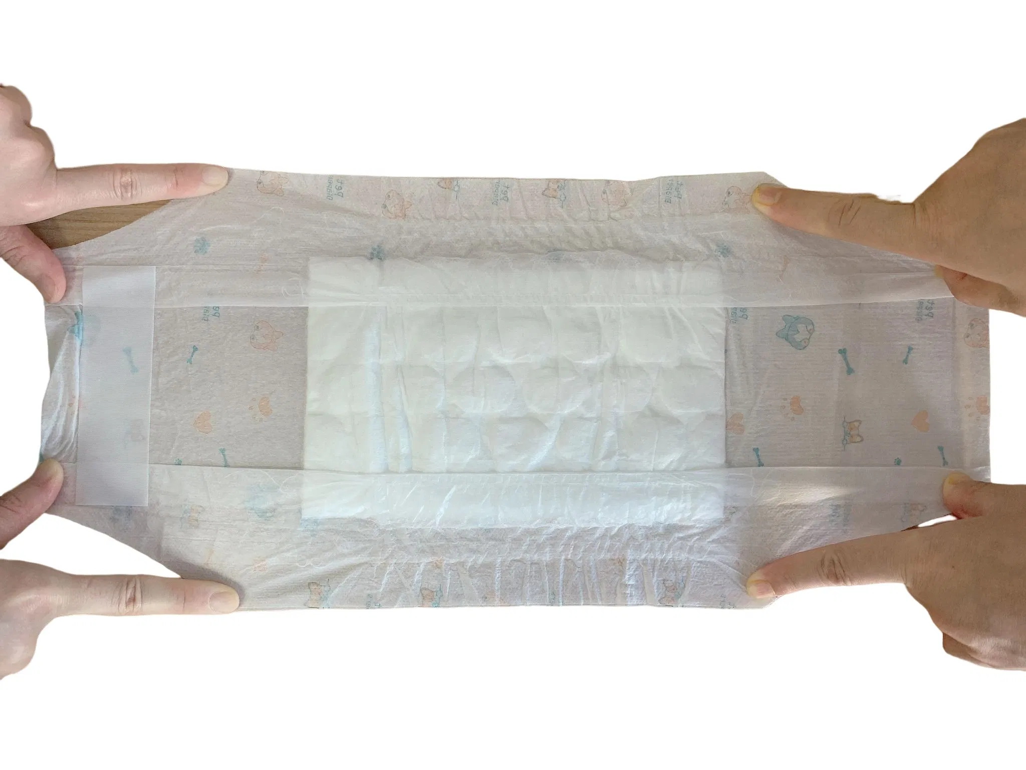 Muestra gratuita absorbente barata cómoda transpirable suave para gatos perros cachorros fabricante impermeable PEE Wee orina pañales desechables para mascotas