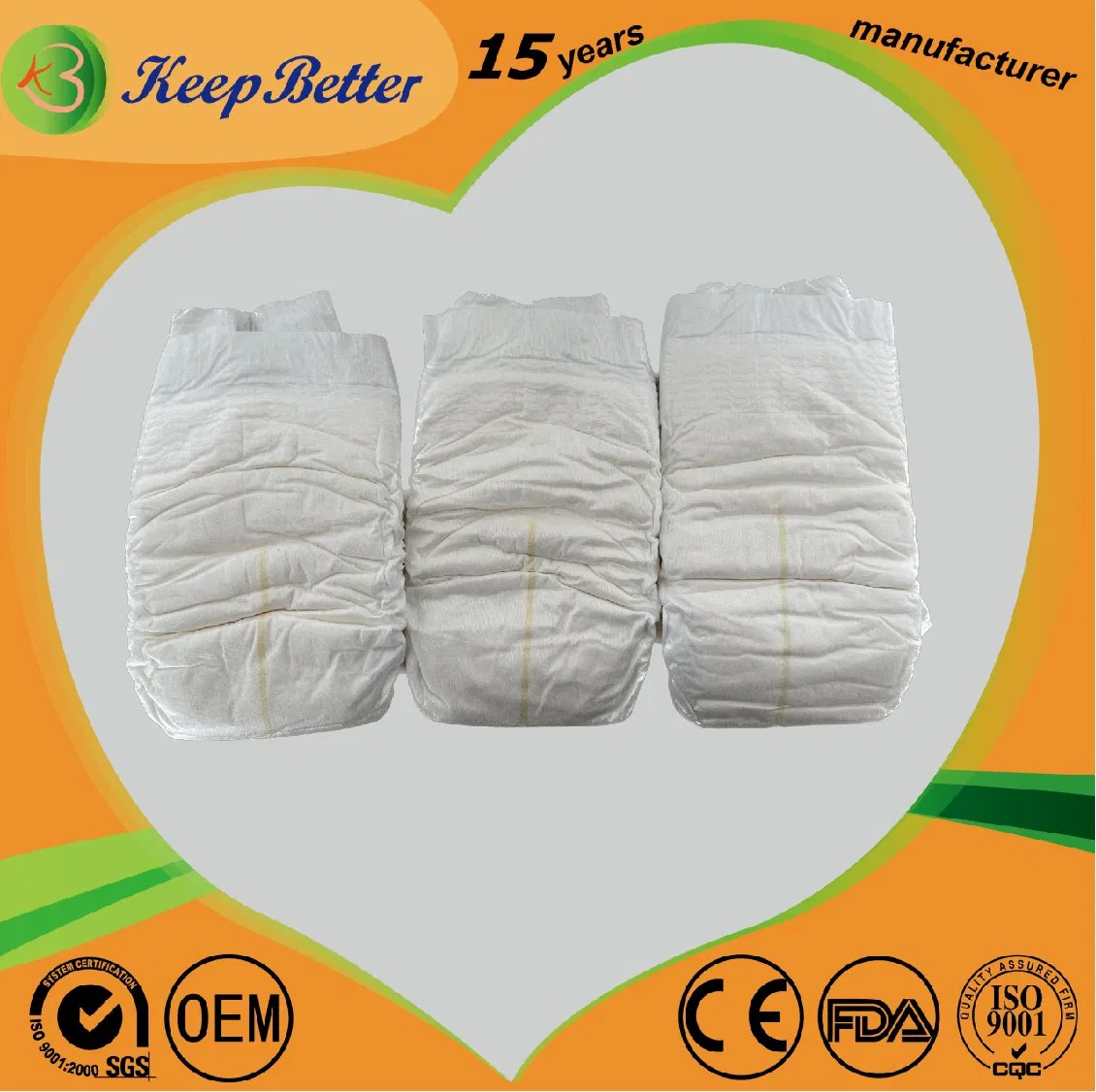 Pañales desechables para bebés de algodón de alta calidad 100% ecológicos, ultra absorbentes, premium, naturales y biodegradables de bambú