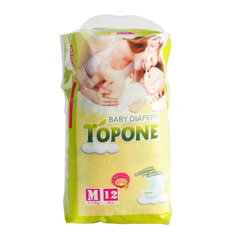 100% Pañales de tela para bebés de algodón lavables