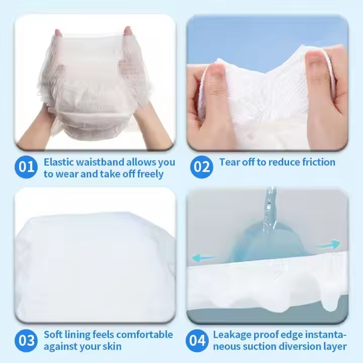 Pañales desechables para bebés orgánicos, biodegradables y sin tejido, muestra gratuita
