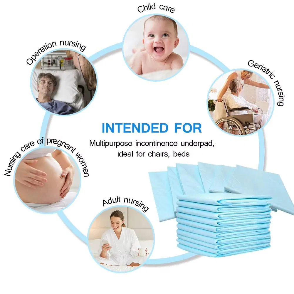 Capas de absorción de la almohadilla