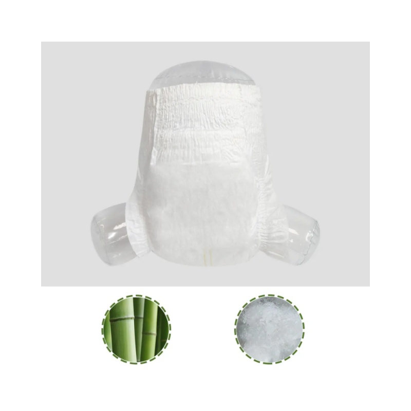Fabricante OEM Eco-Amigable Bambú Biodegradable Desechables Bebé Naturaleza Pañales Pull up Niños