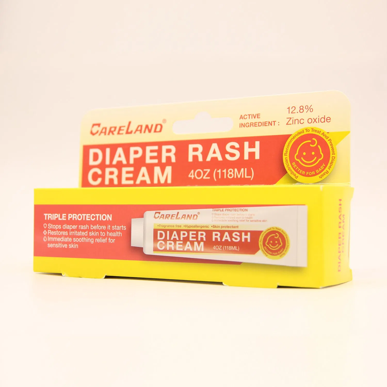 Crema terapéutica natural orgánica reparadora y calmante para el eczema del bebé, crema para la dermatitis del pañal