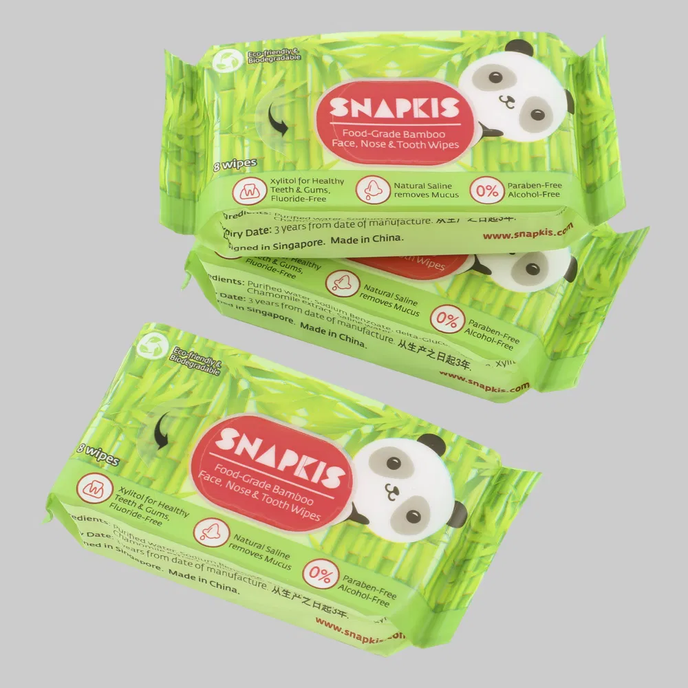 Toallitas Húmedas para Bebés Sin Alcohol Toallitas Húmedas para el Cuidado del Bebé Ecológicas Orgánicas Biodegradables de Bambú para Piel Sensible Limpieza de Manos 100% Toallitas Húmedas Naturales para Bebés