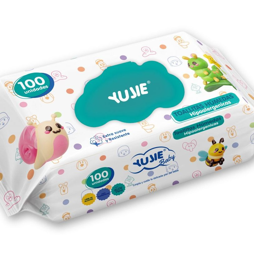 Toallitas Húmedas para Bebés de Algodón Suave Premium - 80 Paquete de Conteo