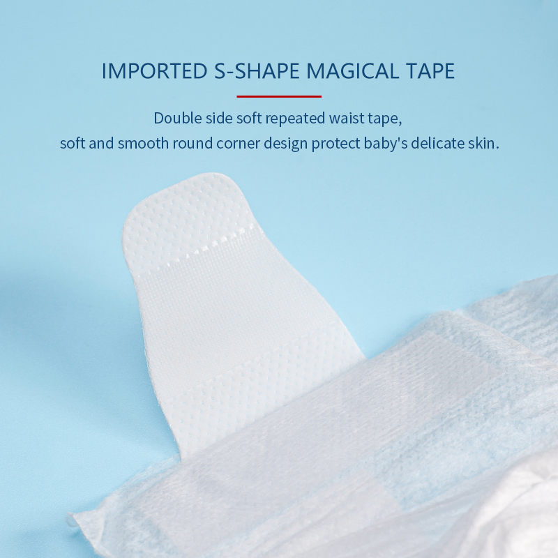 Pañal desechable Palmbaby Super Transpirable y Absorbente para Piel Sensible /OEM