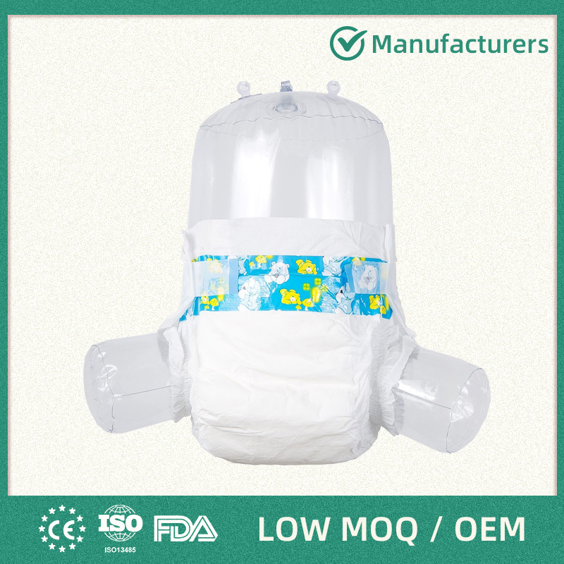 Pañal desechable para bebé de buena calidad, alta absorción, nado, fabricante OEM ODM, seco, barato al por mayor, cinta mágica, transpirable, cuidado del recién nacido, de un solo uso