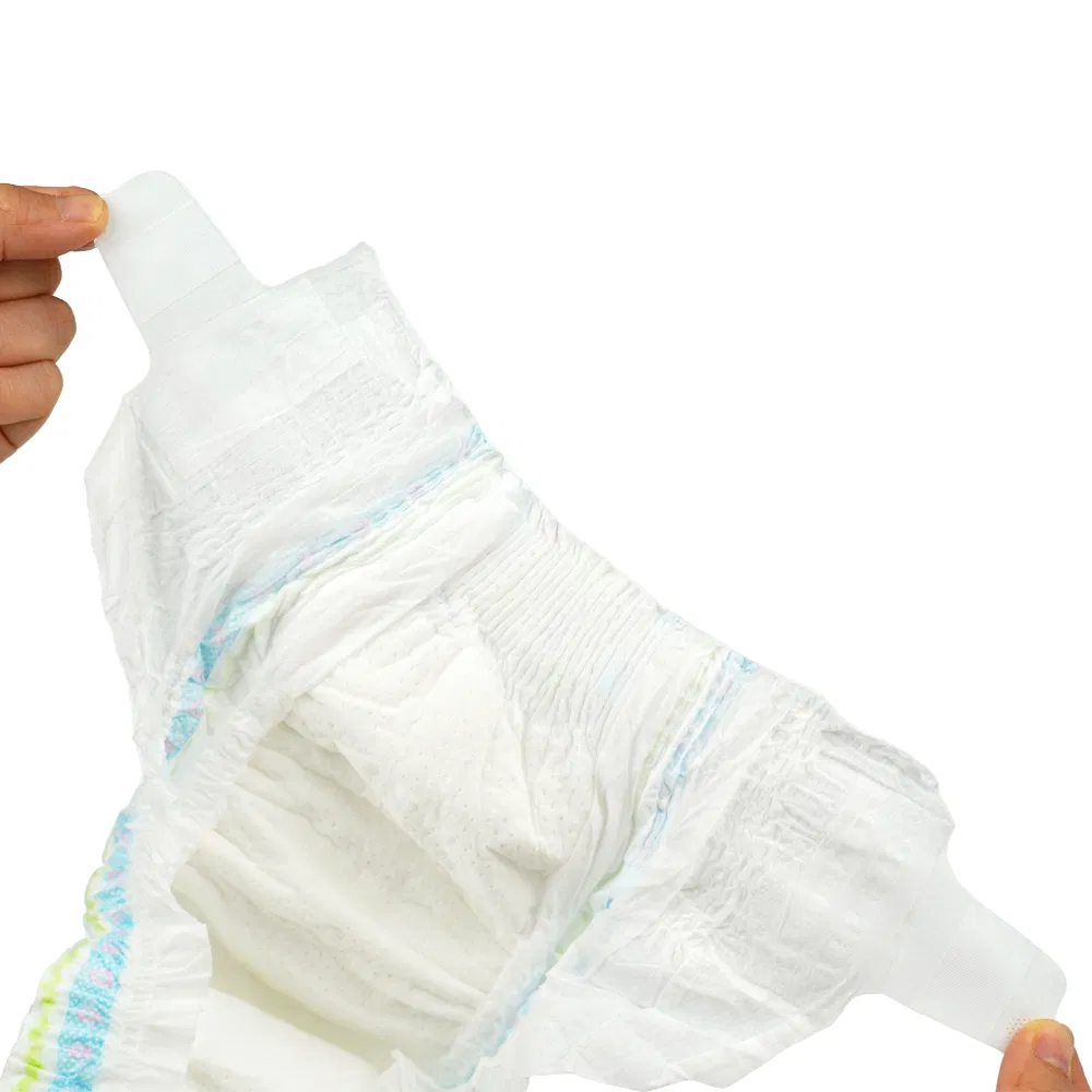 Paño similar y cómodo pañal desechable para bebés con alta absorción
