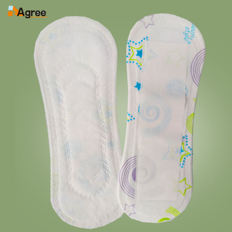 Ventas Calientes Protectores Menstruales Ultra Finos de Algodón para Mujeres y Niñas populares