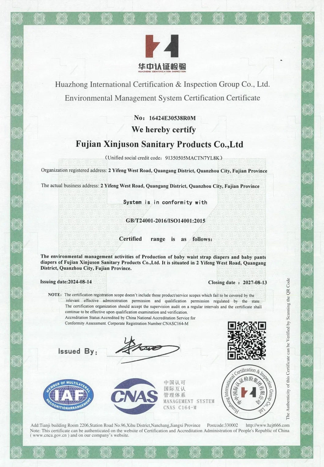Certificación 2