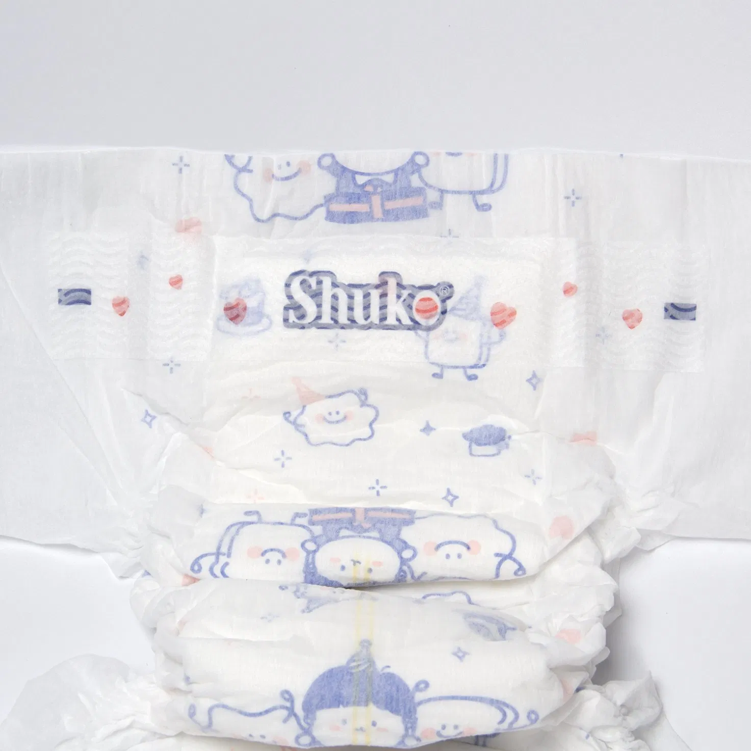 Quanzhou Mayorista Doble Núcleo de Absorción Premium Pañal para Bebés