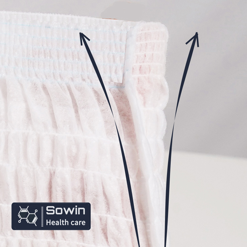 Fabricación de personalización OEM y ODM de ropa interior desechable para adultos, pantalones desechables para incontinencia