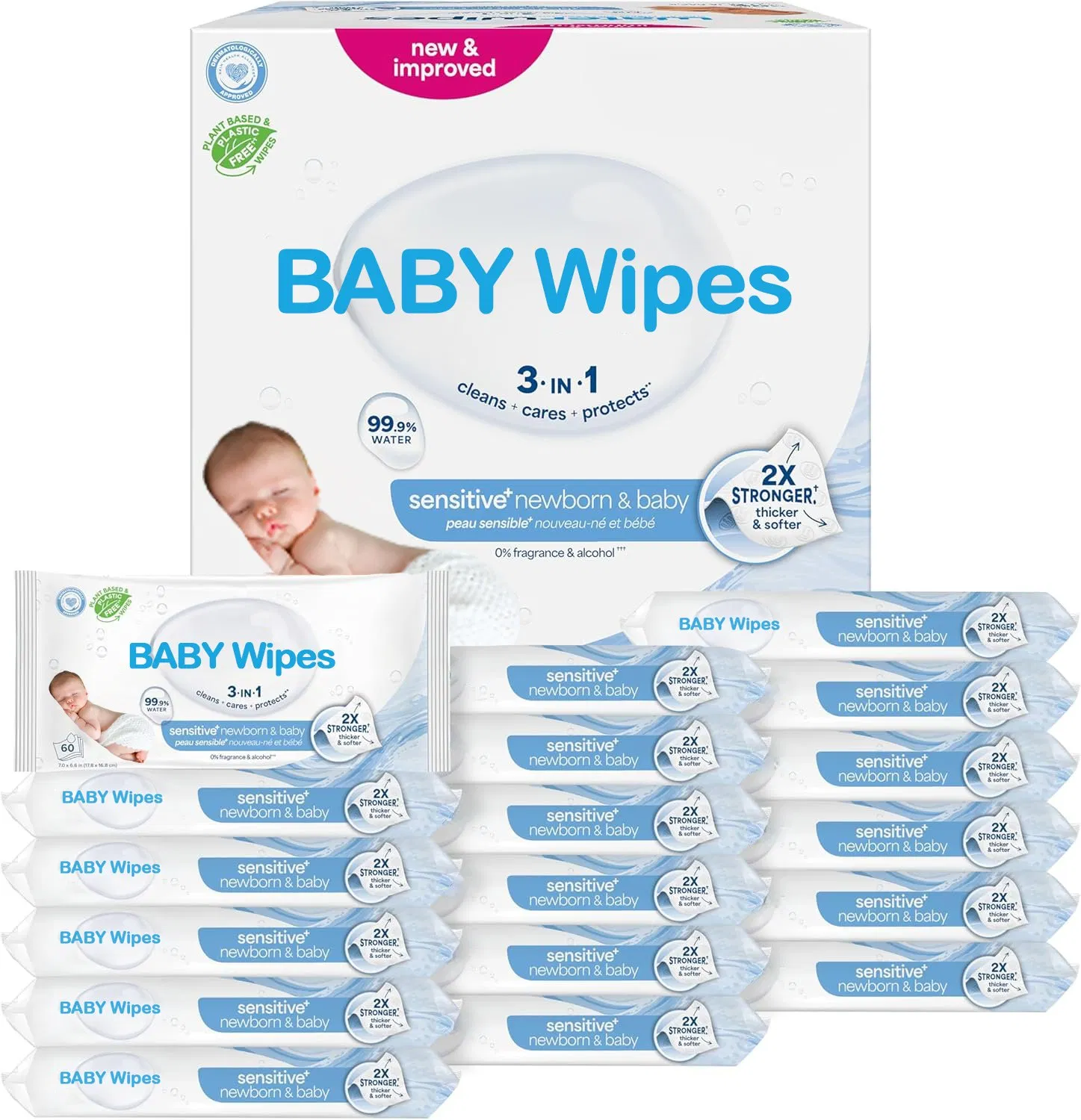 Precio de fábrica OEM ODM Toallitas para bebés biodegradables naturales Toallitas húmedas orgánicas para limpieza Paquete de papel para el hogar Toallitas húmedas