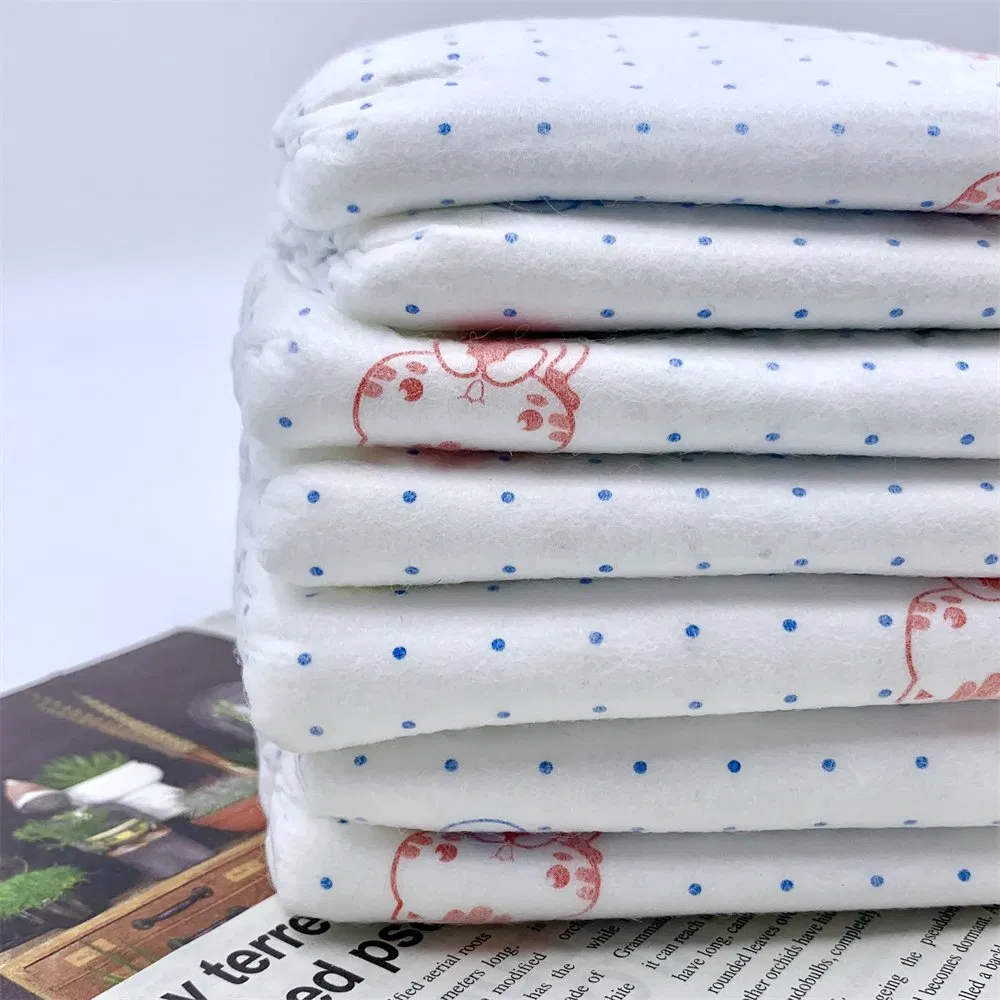 Papel núcleo ultra delgado como tela para productos para bebés pañales