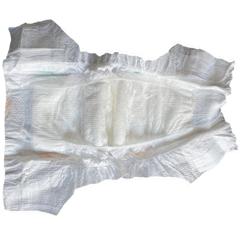 Pañal desechable biodegradable para bebés de fibra de bambú, suave y con super absorción