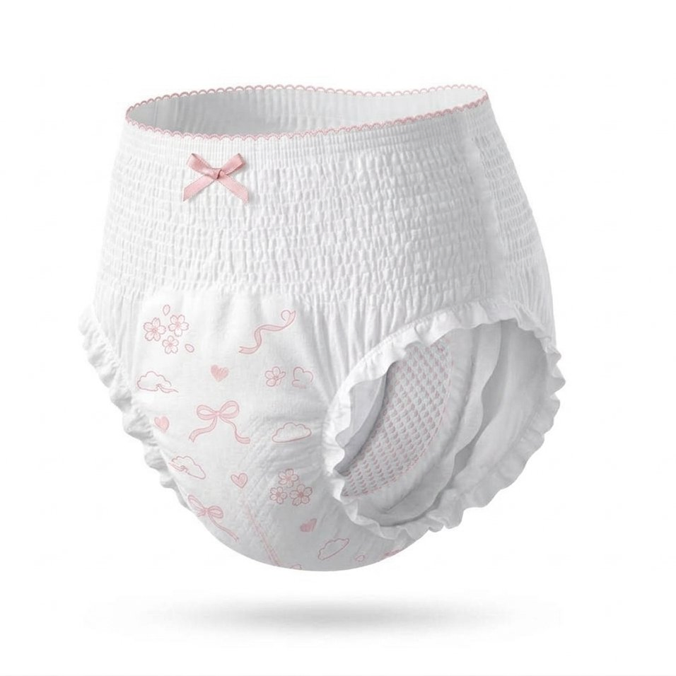 Pantalones desechables de incontinencia, compresas menstruales, toallas sanitarias femeninas