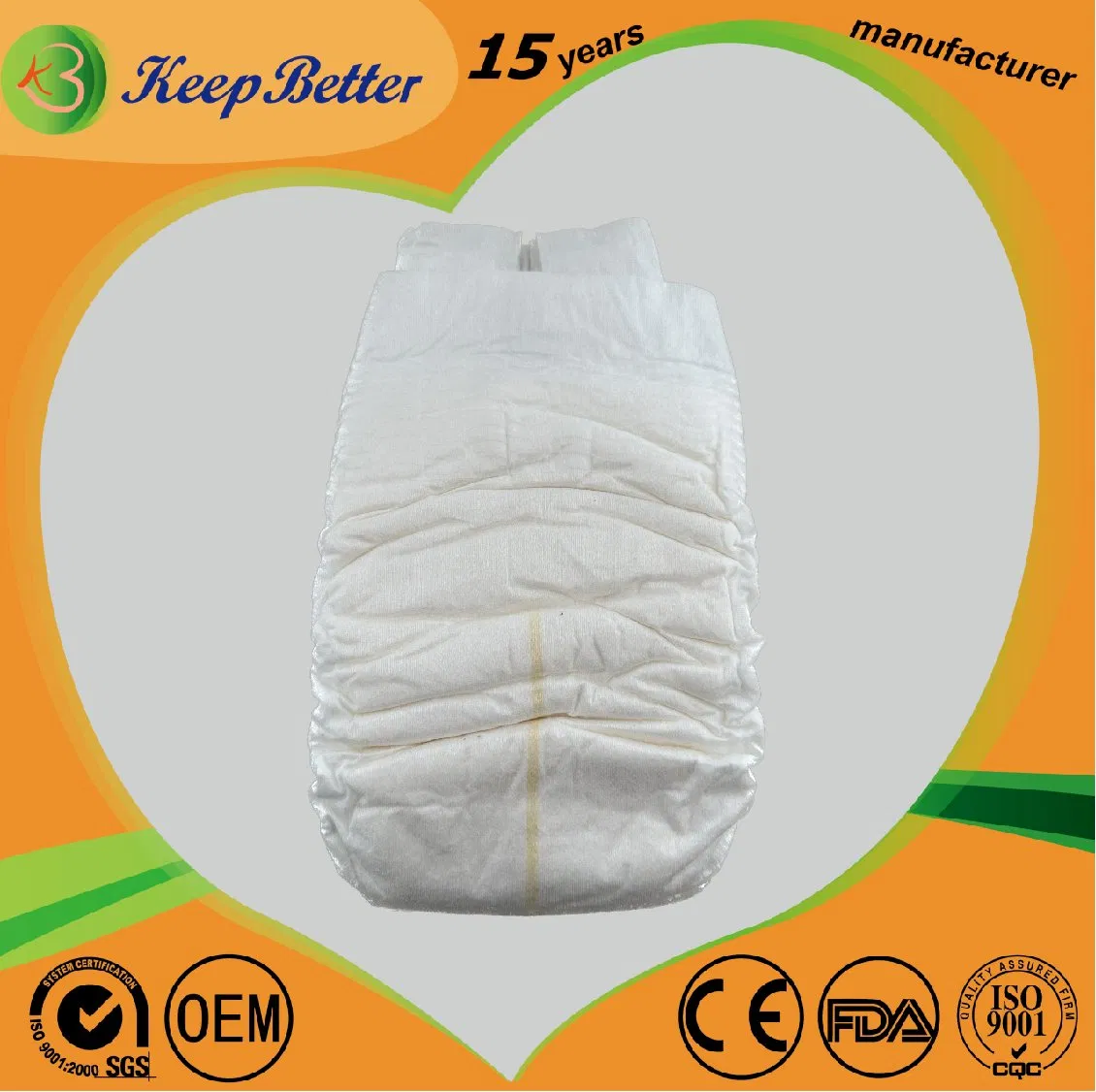 Pañales desechables para bebés de algodón de alta calidad 100% ecológicos, ultra absorbentes, premium, naturales y biodegradables de bambú
