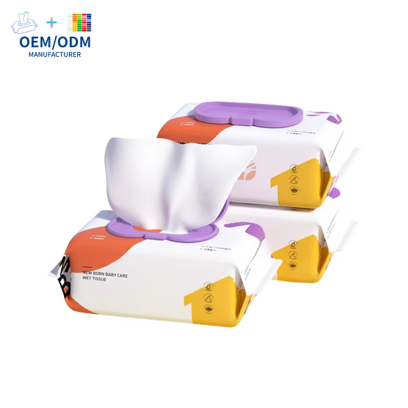 Toallitas húmedas desechables para bebés de fibra vegetal orgánica personalizables al por mayor, toallitas desechables para bebés, 1-120 PCS toallitas para bebés