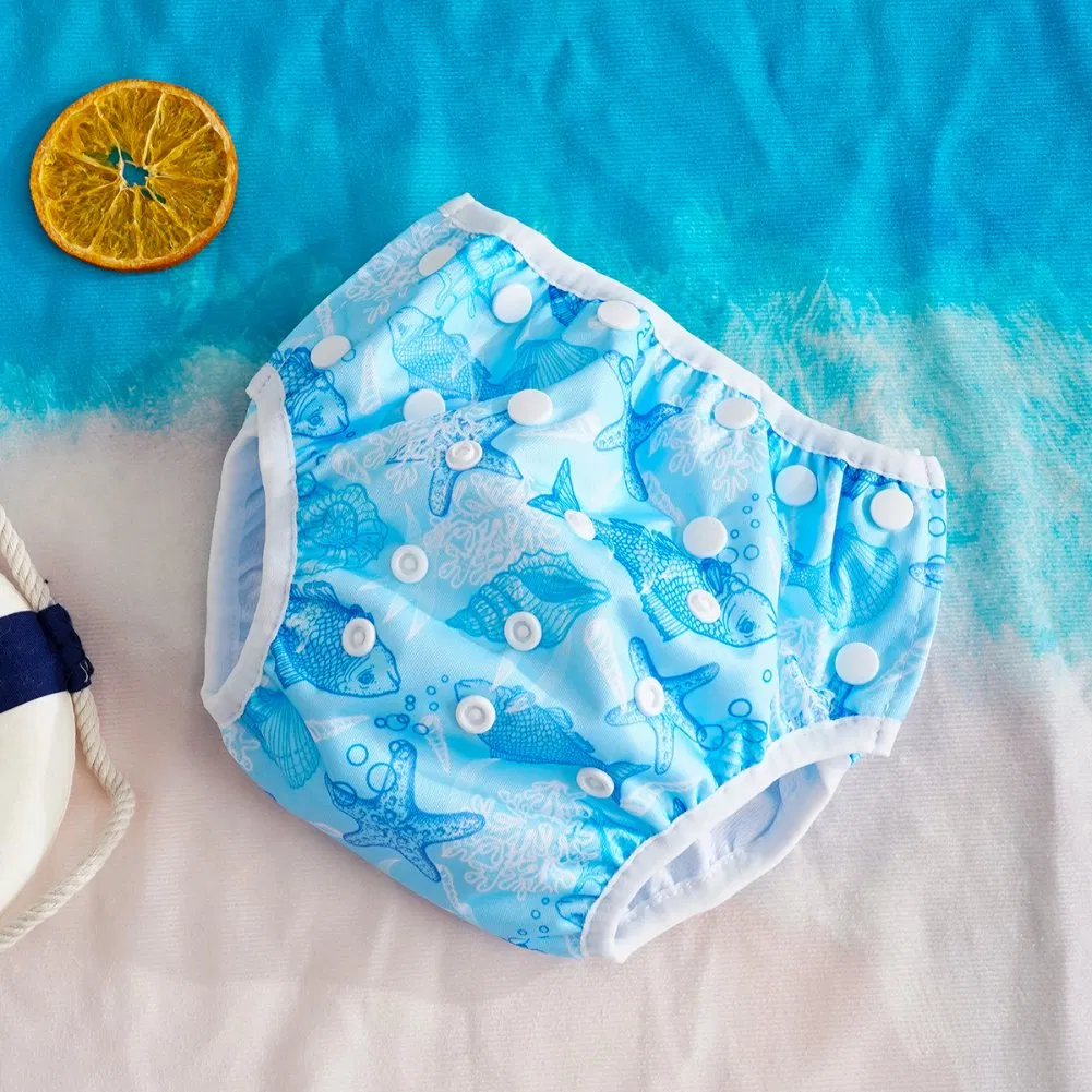 Paño de natación reutilizable ajustable de calidad ultra premium para bebé