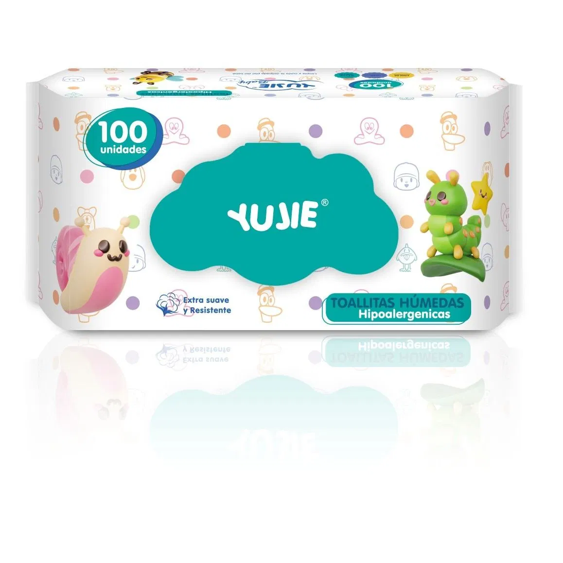 Toallitas Húmedas para Bebés de Algodón Suave Premium - 80 Paquete de Conteo