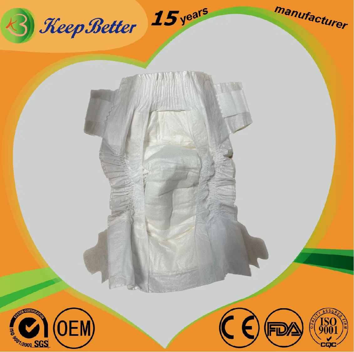 Pañales desechables para bebés de algodón de alta calidad 100% ecológicos, ultra absorbentes, premium, naturales y biodegradables de bambú