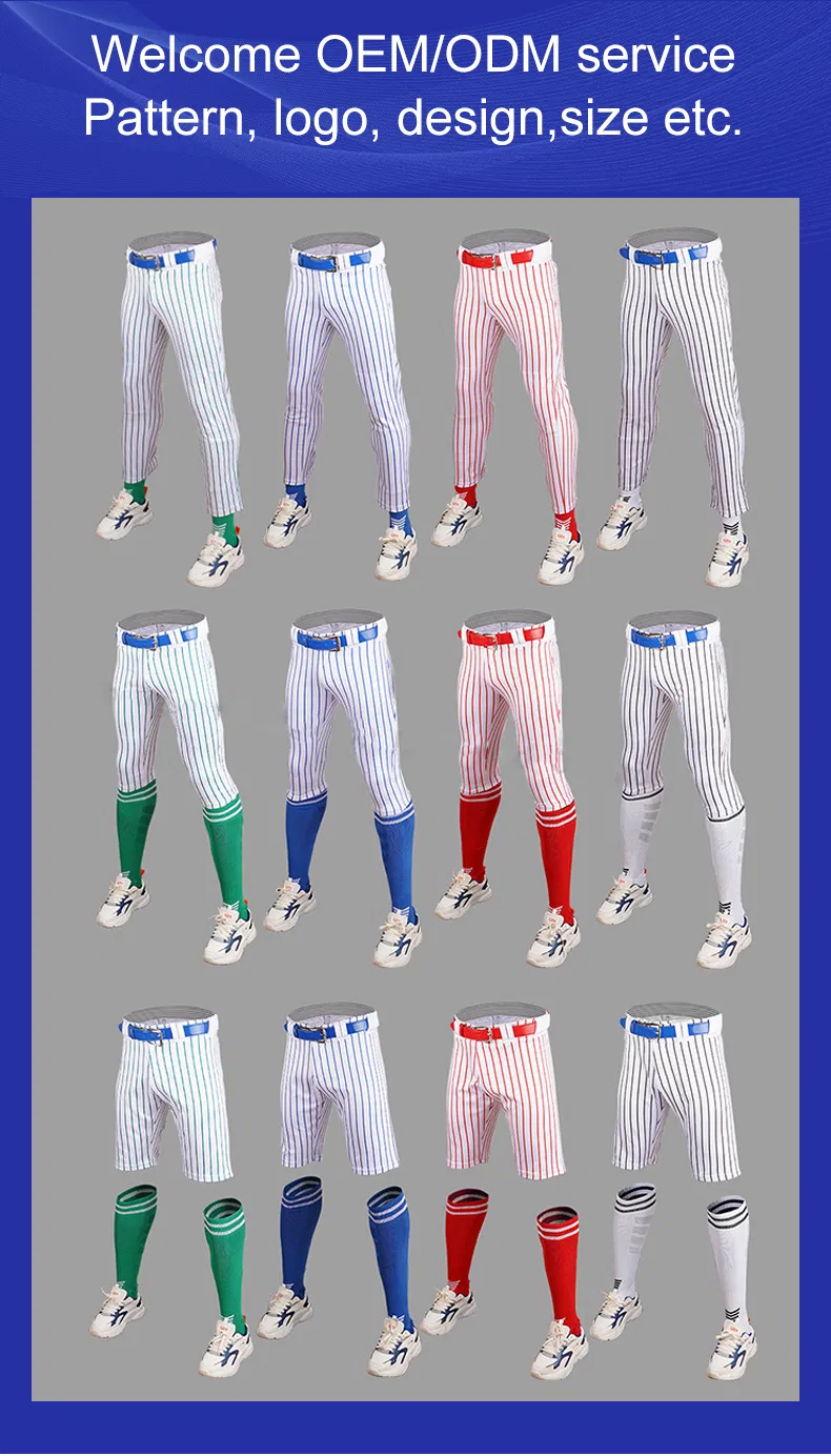 Detalle pantalones de béisbol 1