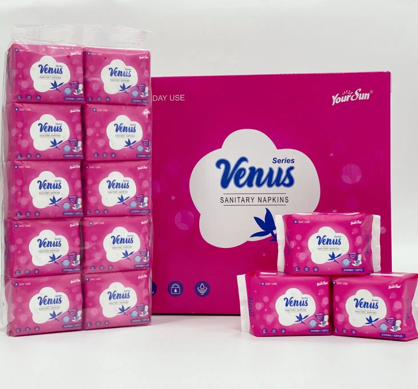 Toallas sanitarias desechables, almohadillas para incontinencia, a prueba de fugas, transpirables