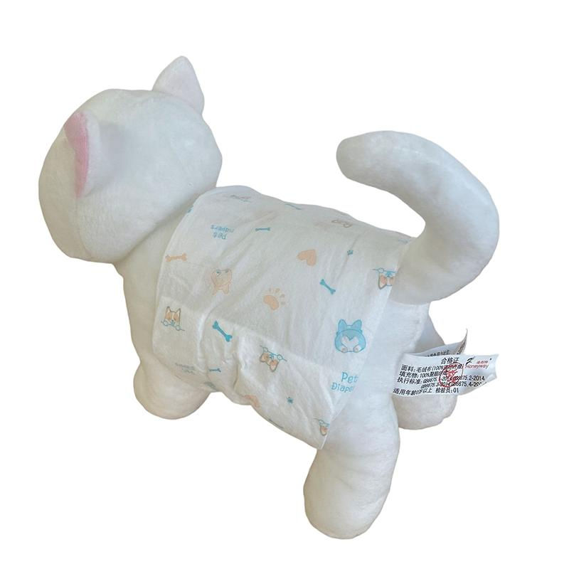 Muestra gratuita absorbente barata cómoda transpirable suave para gatos perros cachorros fabricante impermeable PEE Wee orina pañales desechables para mascotas