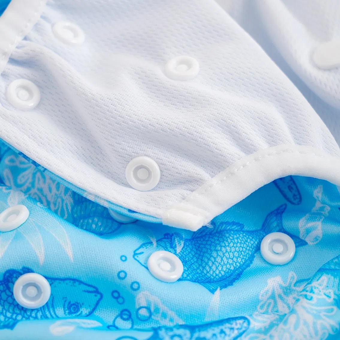 Pañal de natación reutilizable de secado rápido y a prueba de agua con protección contra fugas para bebés y niños pequeños