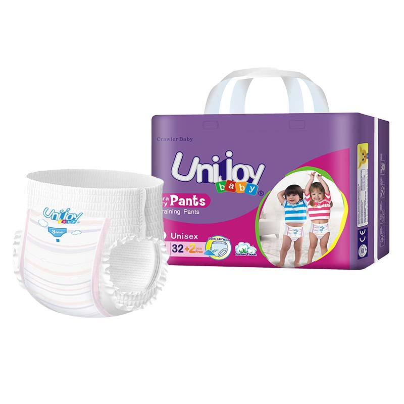Pañal desechable Unijoy al por mayor para bebés, pañal Sleepy para piel sensible