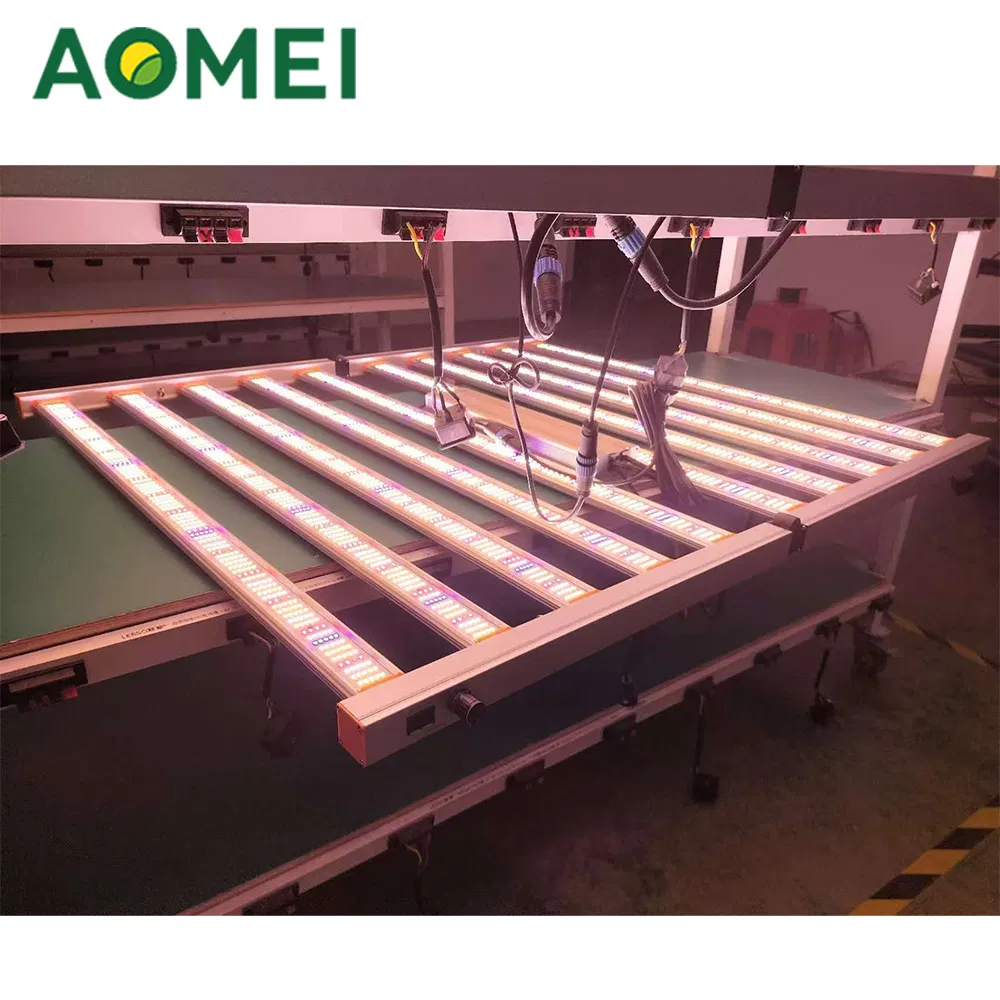 Iluminação LED de Crescimento Dobrável de Espectro Completo 10 para Iluminação Suplementar de Estufas e Agricultura Vertical