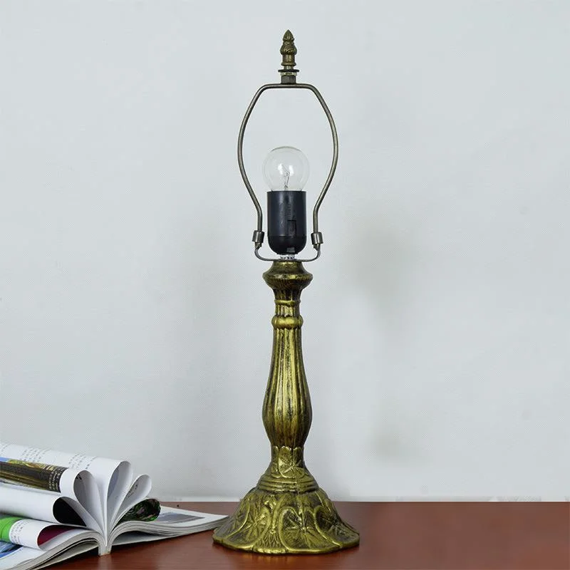 Lâmpada de Mesa Tiffany 30cm Abajur de Uva E27 Lâmpada de Canto de Quarto (WH-TTB-41)