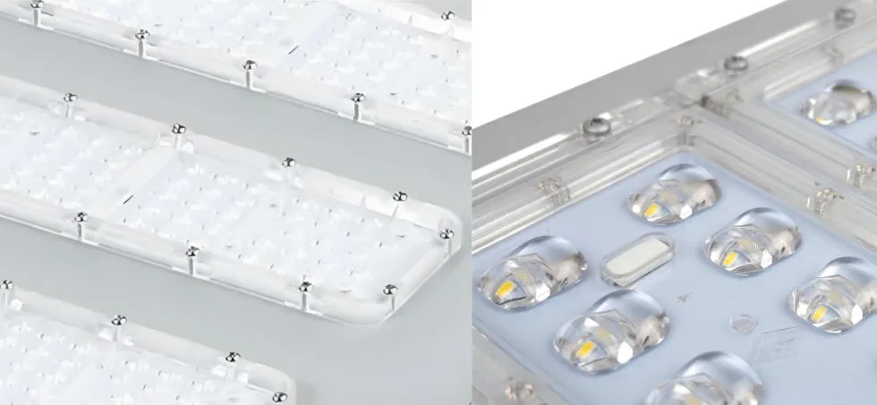 120W Luminária Solar All in One de Alta Potência e Longa Vida Útil para Uso Comercial
