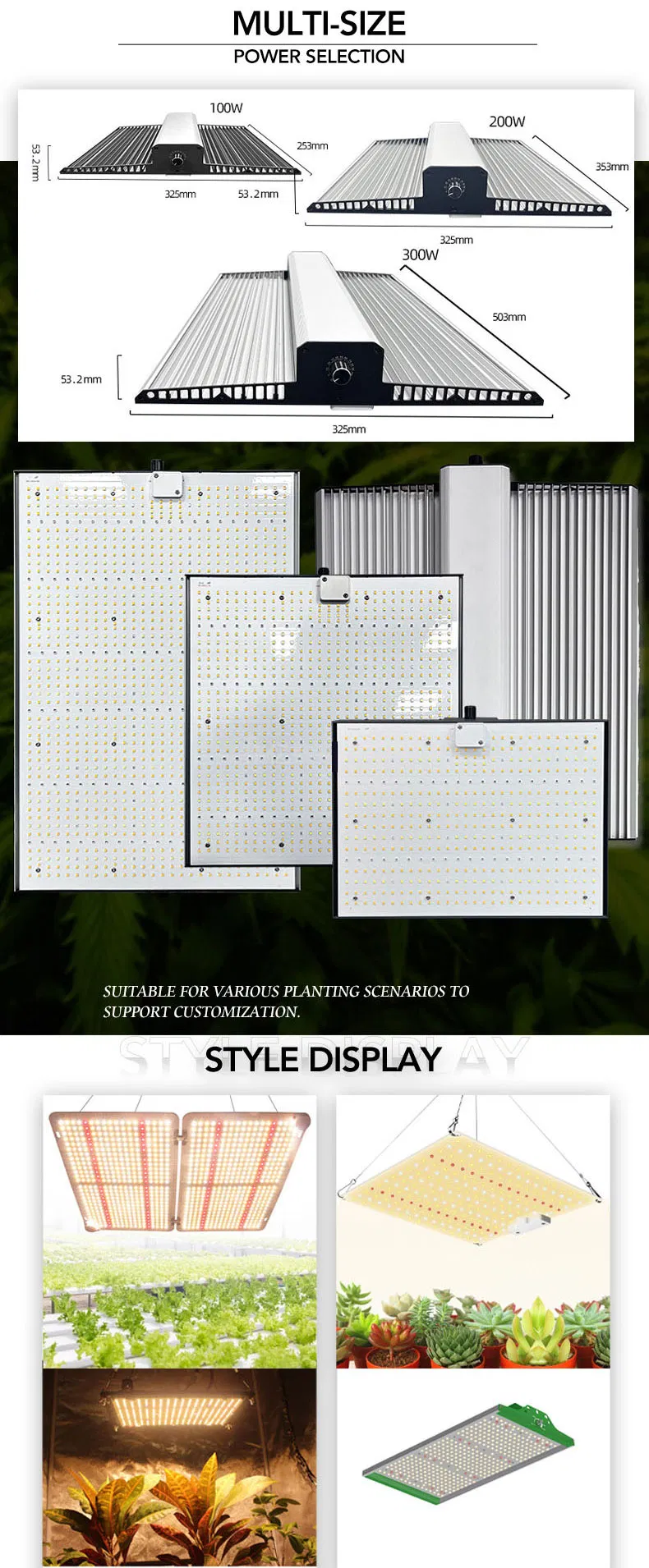 Luz de Cultivo LED Espectro Completo 6
