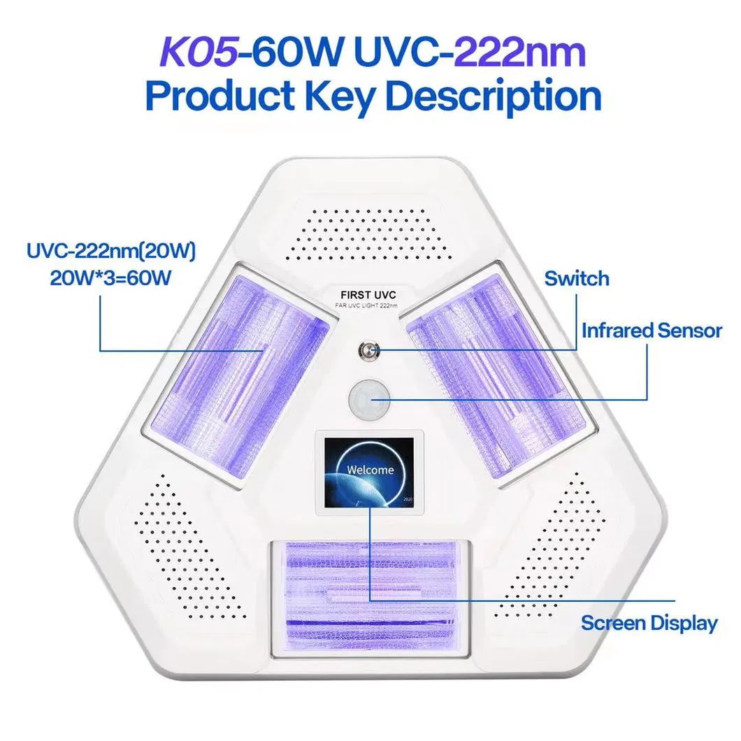 UVC 222nm Eficiência