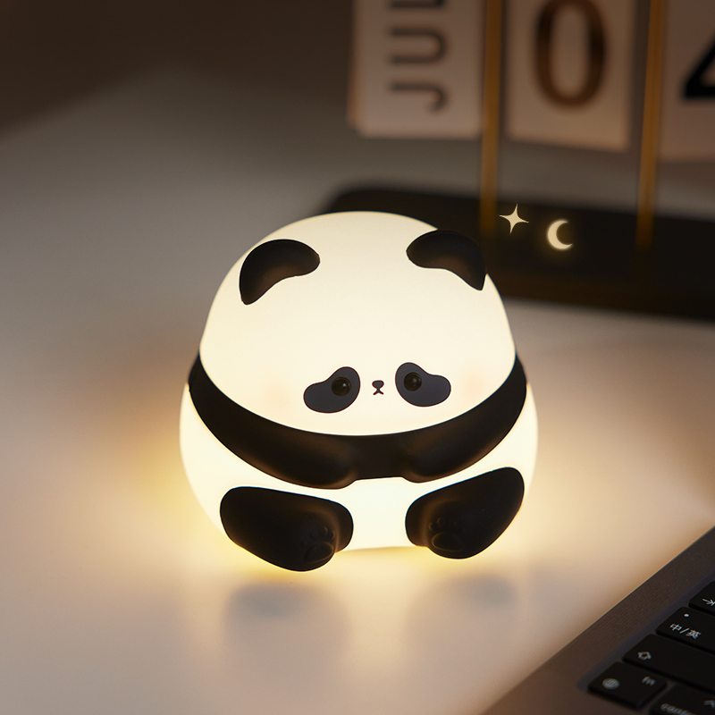 Lâmpada Panda Nacional do Tesouro Curativa e Fofa para Aniversário, Feriado, Presentes de Lembrança