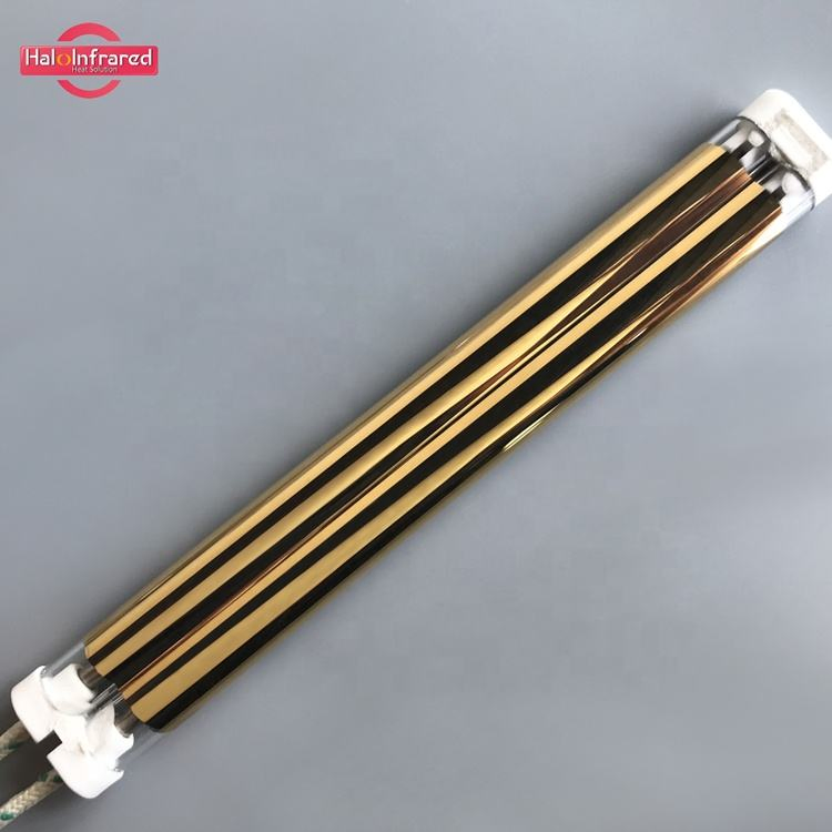 Lâmpada de Terapia Infravermelha com Refletor Dourado Heraeus 09751713